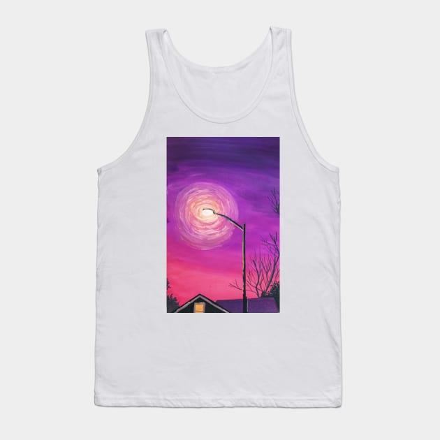 Purple Sky Tank Top by emmawtj